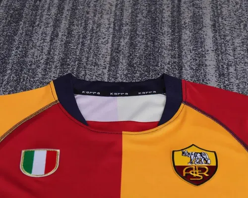2000-2001 Retro Roma Heim Trikot  Kindergröße — view 3