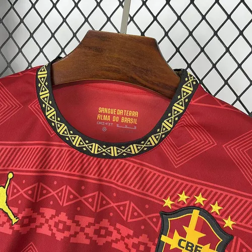 2025-2026 Brasilien Sonderedition Fußballtrikot AAA Fan-Qualität — view 3