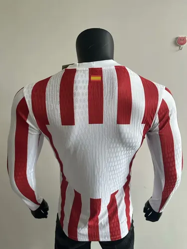 2025/2026 Player Version Atletico Madrid Home Long Sleeve  — view 2