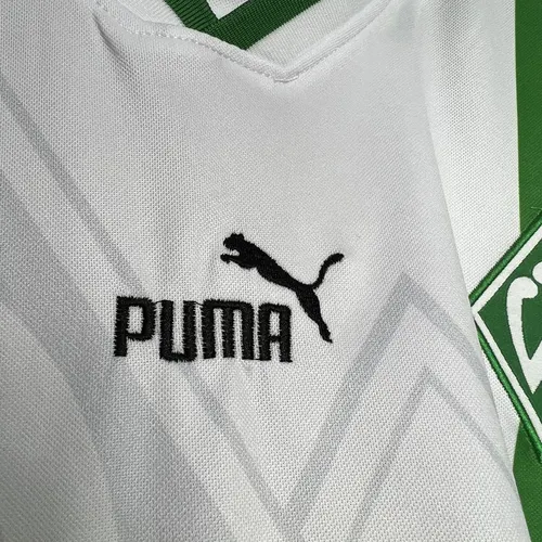 Maillot de football rétro domicile Werder Bremen 1996/1997 lande — view 4