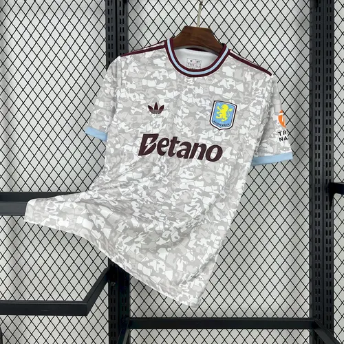 2025/2026 Aston Villa Third Away Football Shirt 