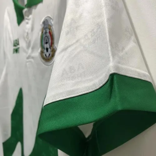 1995 Retro Mexico Away Soccer Jersey  — view 6