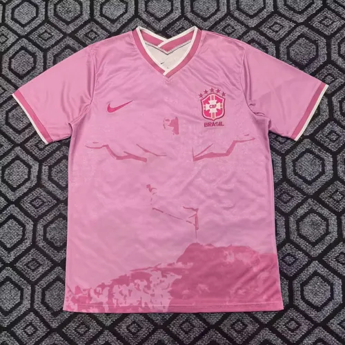 2025/2026 Brazil goddess Pink And Tender Football Jersey  — view 1