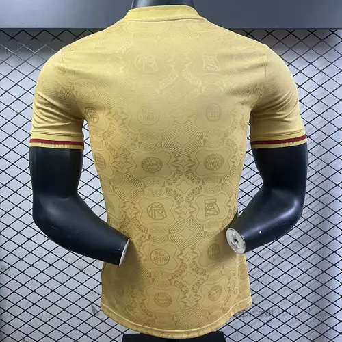 2025/2026 قميص كرة قدم أصفر نسخة اللاعب بايرن ميونخ الذكرى 125 إصدار خاص جودة تايلاندية — view 2