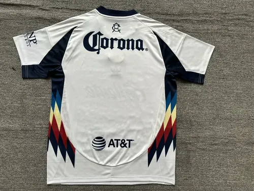 2025/2026 Club América Trainingskleidung Weiß Fußballtrikot  — view 2