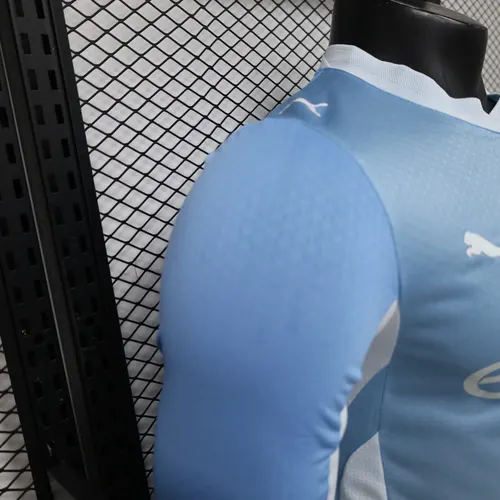 2026/2027 Long Sleeve Player Version Manchester City Home Football Jersey   — view 7
