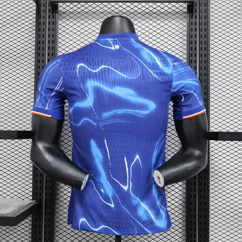2024/2025 Player Version Chelsea Home Football Shirt No Sponsor  — view 2