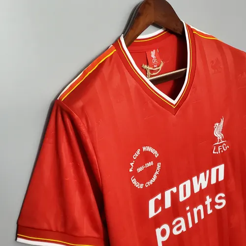 Camisa de Futebol Retro Liverpool Home 1985/1986 Qualidade Tailândia — view 6