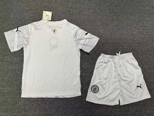 Camiseta de Fútbol Edición Especial Gris Manchester City 2023/2024  Talla Infantil — view 2