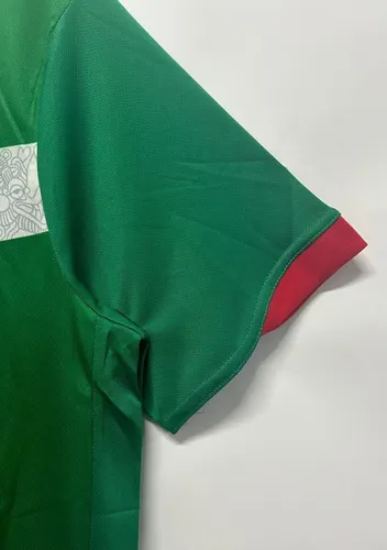 Camisa de Futebol Retro 2006 México Casa  — view 5