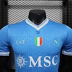 2025/2026 Spielerversion Napoli Heim Fußballtrikot  — view 3