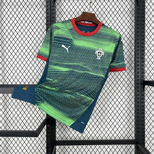 2025/2026 Portugal Training Wear 02 Football Shirt 