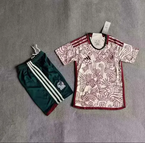 Maillot extérieur Mexique Coupe du Monde FIFA 2022 Taille enfant — view 1