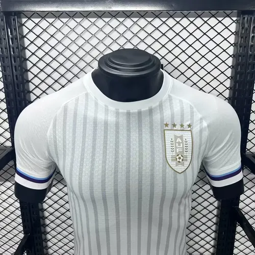 2024-2025 Version Joueur Maillot Extérieur Équipe Nationale Uruguay Football — view 2
