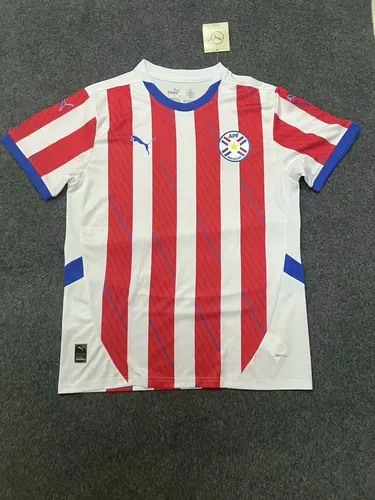 2024-2025 Paraguay National Team Home Football Shirt 