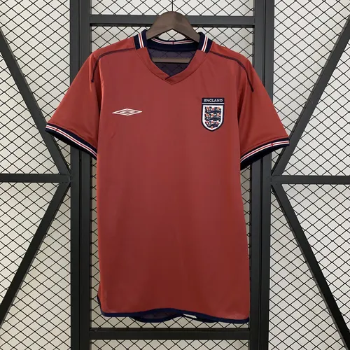 2002 Retro England Auswärtstrikot AAA Fan-Qualität — view 1