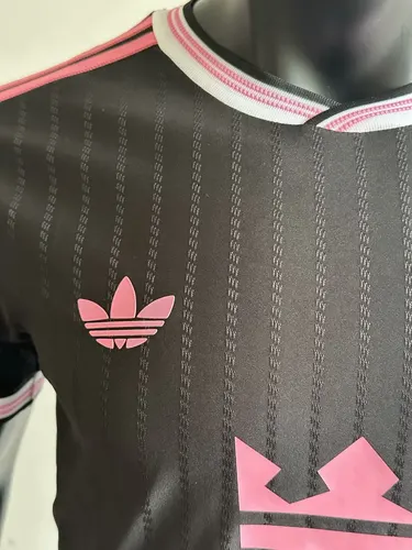 2025/2026 Player Version Inter Miami Zweites Auswärts Schwarzes Fußballtrikot  — view 4