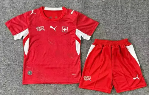 2026 Suiza Local Camiseta de Fútbol   Talla Infantil — view 1
