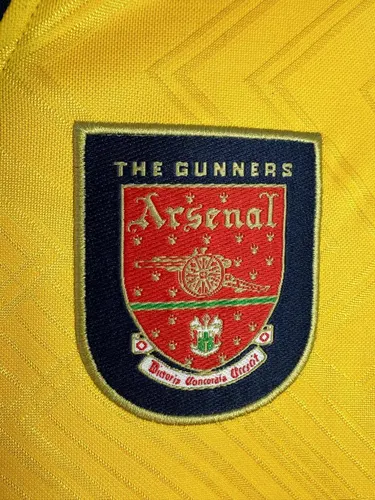 1996-1997 Retro Langarm Arsenal Auswärts Fußballtrikot  — view 5