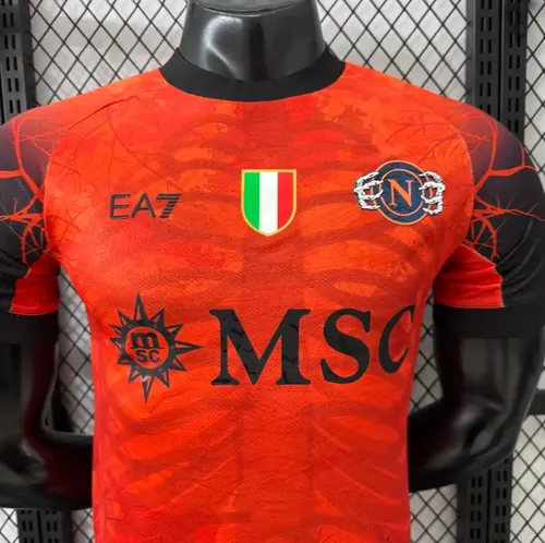 2025/2026 Spielerversion Napoli Halloween Sonderausgabe Fußballtrikot  — view 4