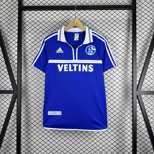 2000/2002 Retro Schalke 04 Home Football Jersey   — view 1