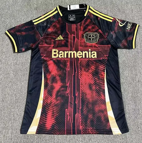 2025/2026 Leverkusen Special Edition Black and Red Football Jersey 