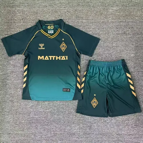 2025/2026 Werder Bremen Third Away Football Shirt  Kids Size — view 1