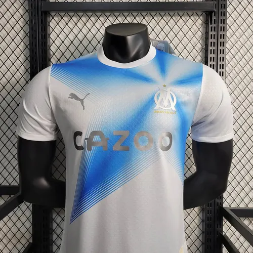 2023/2024 Version Joueur Olympique de Marseille Quatrième Extérieur 30e Anniversaire Édition Blanche — view 3