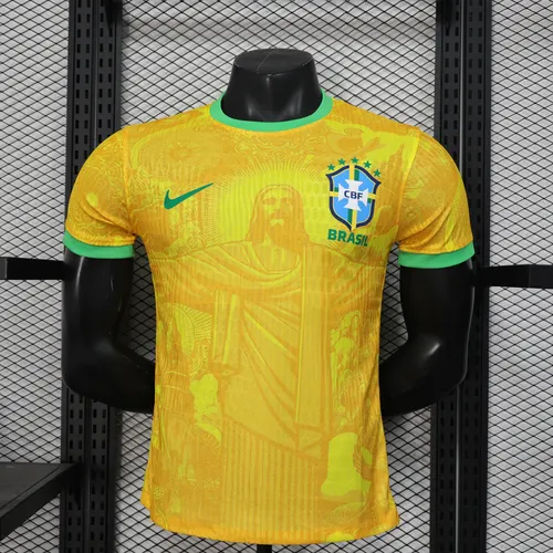 2025/2026 Version Joueur Brésil Édition Spéciale 04 Maillot lande