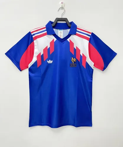 1990 Retro France Home Football Shirt  — view 1
