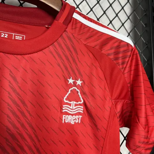2024/2025 قميص كرة قدم منزلي لـ Nottingham Forest مقاس أطفال جودة تايلاندية — view 5