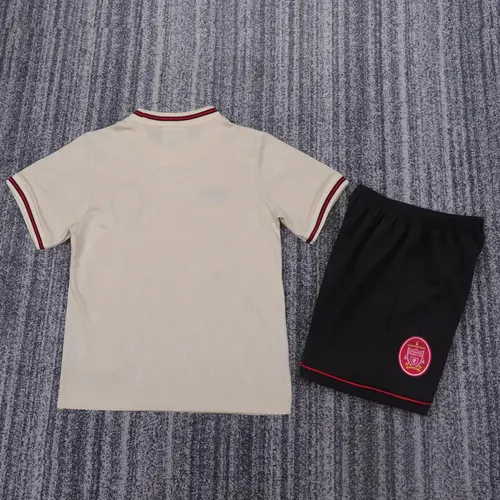 1996-1997 Camisa Retrô Liverpool Away  Tamanho Infantil — view 2