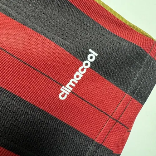 2013/2014 Retro Long Sleeve AC Milan Home Football Shirt  — view 7