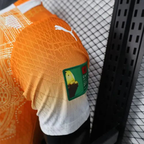 2026 Player Version Ivory Coast National Team Special Edition Orange Football Jersey   — view 7