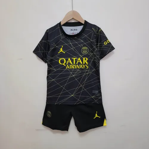 2022/2023 Psg Paris Saint-Germain Quatrième Extérieur Maillot de Foot  Taille Enfant — view 1