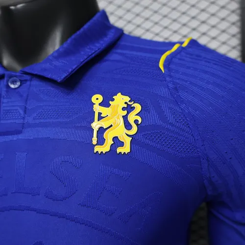 2026/2027 Long Sleeve Player Version Chelsea Home Football Jersey   — view 5