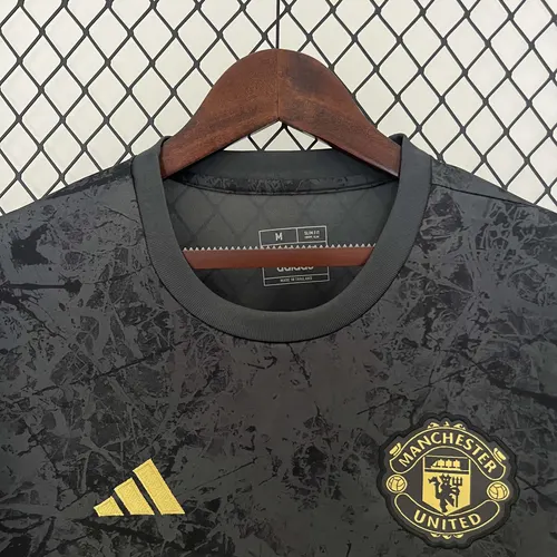 2024/2025 Camiseta de Fútbol Negra Edición Especial Manchester United  — view 3