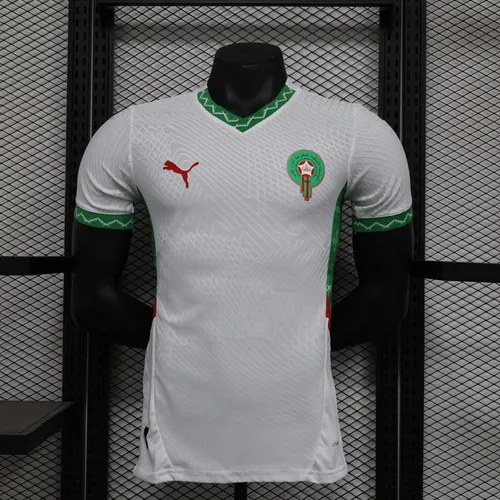 2025 Spielerversion Marokko Nationalmannschaft Auswärts-Fußballtrikot AAA Fan-Qualität