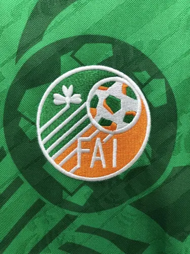 Camisa de Futebol Retro Irlanda Terceira Casa 1994  — view 6
