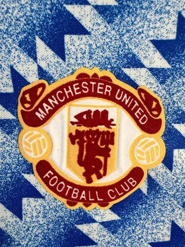 Camisa Retrô Manga Longa Manchester United Visitante 1990/1992  — view 4