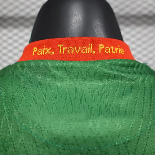 2025/2026 Player Version Cameroon Home Football Shirt  — view 7