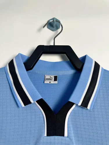 1998/1999 Retro Long Sleeve Lazio Home Soccer Jersey  — view 3