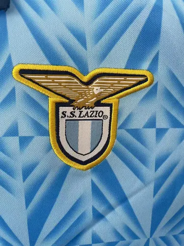 1991 Camiseta de Fútbol Retro Local Lazio  — view 4