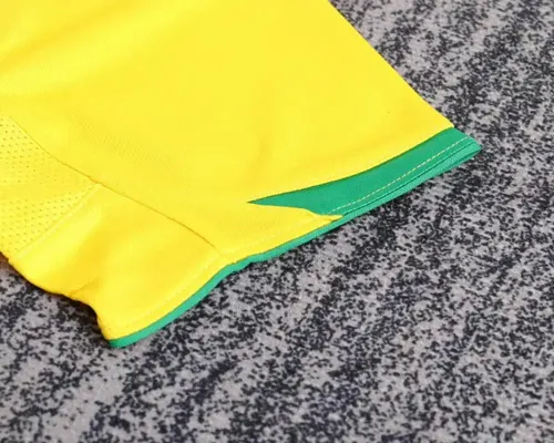 2004 Retro Brazil Home Football Shirt   Kids Size — view 4