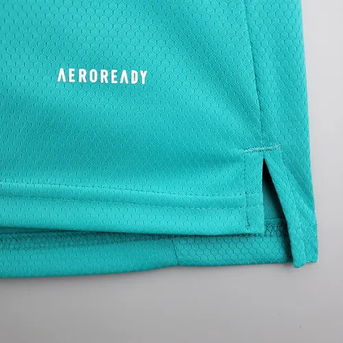 2021/2022 Real Madrid Training Wear Football Shirt Green — view 10