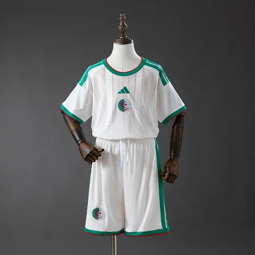 2026 Algerien Nationalmannschaft Heim Fußballtrikot AAA Fan-Qualität Kindergröße