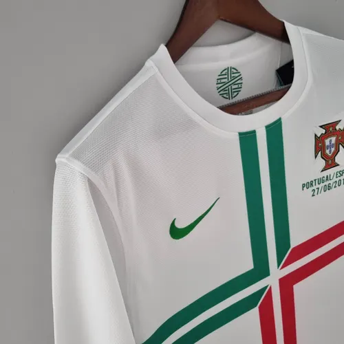 Camiseta de Fútbol Retro Manga Larga Portugal Visitante 2012 — view 6