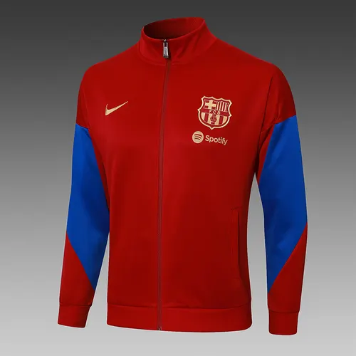 Chándal de Entrenamiento Barcelona Rojo 2024/2025 con Media Cremallera — view 3