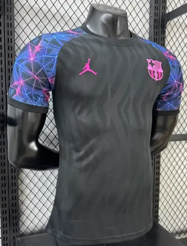 2026/2027 Player Version Barcelona Special Edition Black Blue Football Jersey   — view 3