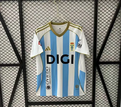 Camisa de Futebol Real Oviedo Quarto Visitante 2025/2026  — view 1